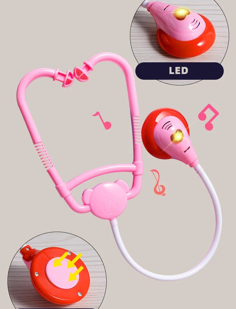 Set de Jeu Docteur pour Enfants – Mallette de Simulation avec Accessoires Médicaux - Planète bébé