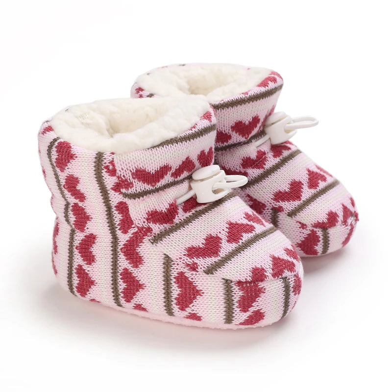 🧣❄️ Bottillons d’Hiver Bébé – Coton Chaud &amp; Semelle Antidérapante – Premiers Pas – 0 à 18 Mois™