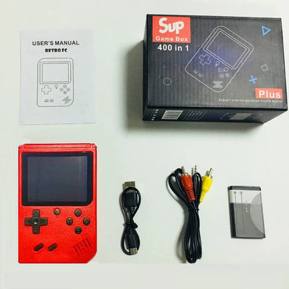 console portable rétro 400 jeux rouge - Planète bébé