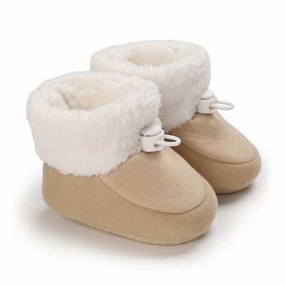 🧸❄️ Chaussures d’Hiver Bébé – Premiers Pas Antidérapants – Doublure Coton Chaud – Motif Cartoon™ - Planète bébé