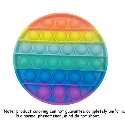 Fidget en Silicone Arc-en-Ciel