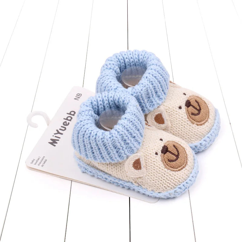🧦🐾 Chaussettes Bébé Antidérapantes – Motif Animal – Coton Doux et Respirant™ - Planète bébé