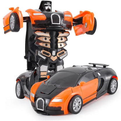 Voiture Robot Transformable à Inertie® - Planète bébé