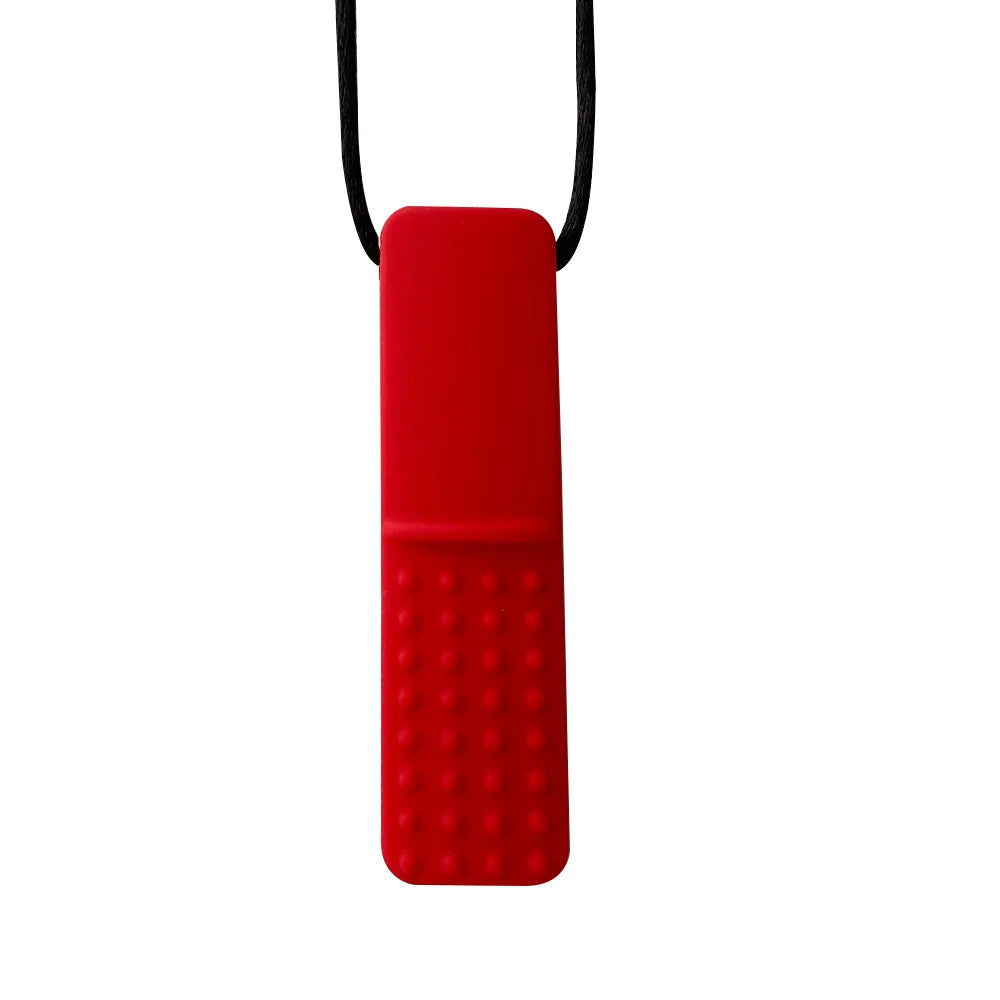 🧩🦷 Collier de Dentition Sensoriel – Silicone Alimentaire – Bijou à Mâcher Thérapeutique pour Bébé &amp; Enfants™