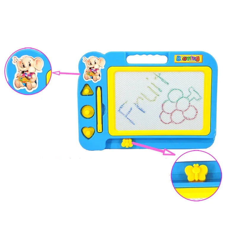 Tableau de Dessin Magnétique Coloré – Jouet Éducatif pour Enfants