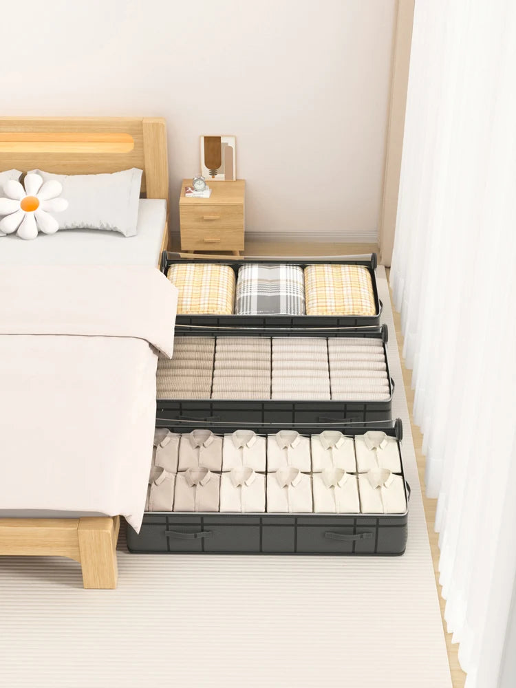 🧺 Sac de Rangement Pliable Grande Capacité – Pour Vêtements, Couettes et Plus™