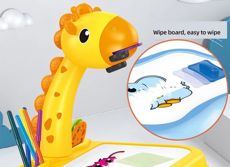 Table de dessin projecteur LED enfant - Planète bébé
