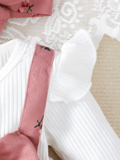 🌸 Robe Princesse Bébé Fille à Fleurs + Bandeau – 2 Pièces Élégance Mioglrie 👑💕™ - Planète bébé
