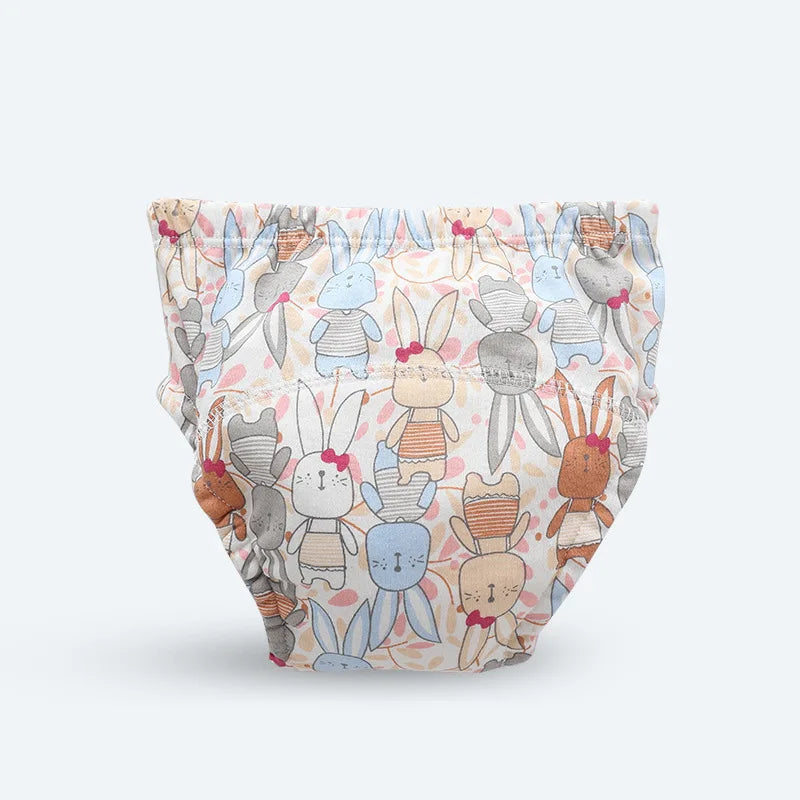 🩲👶 Culotte d'Apprentissage Été – Coton Respirant – Couches Lavables Réutilisables avec Poche – 0 à 3 Ans™