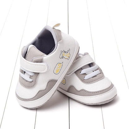 Chaussures Bébé Souples à Motifs Animaux – Semelle Antidérapante™