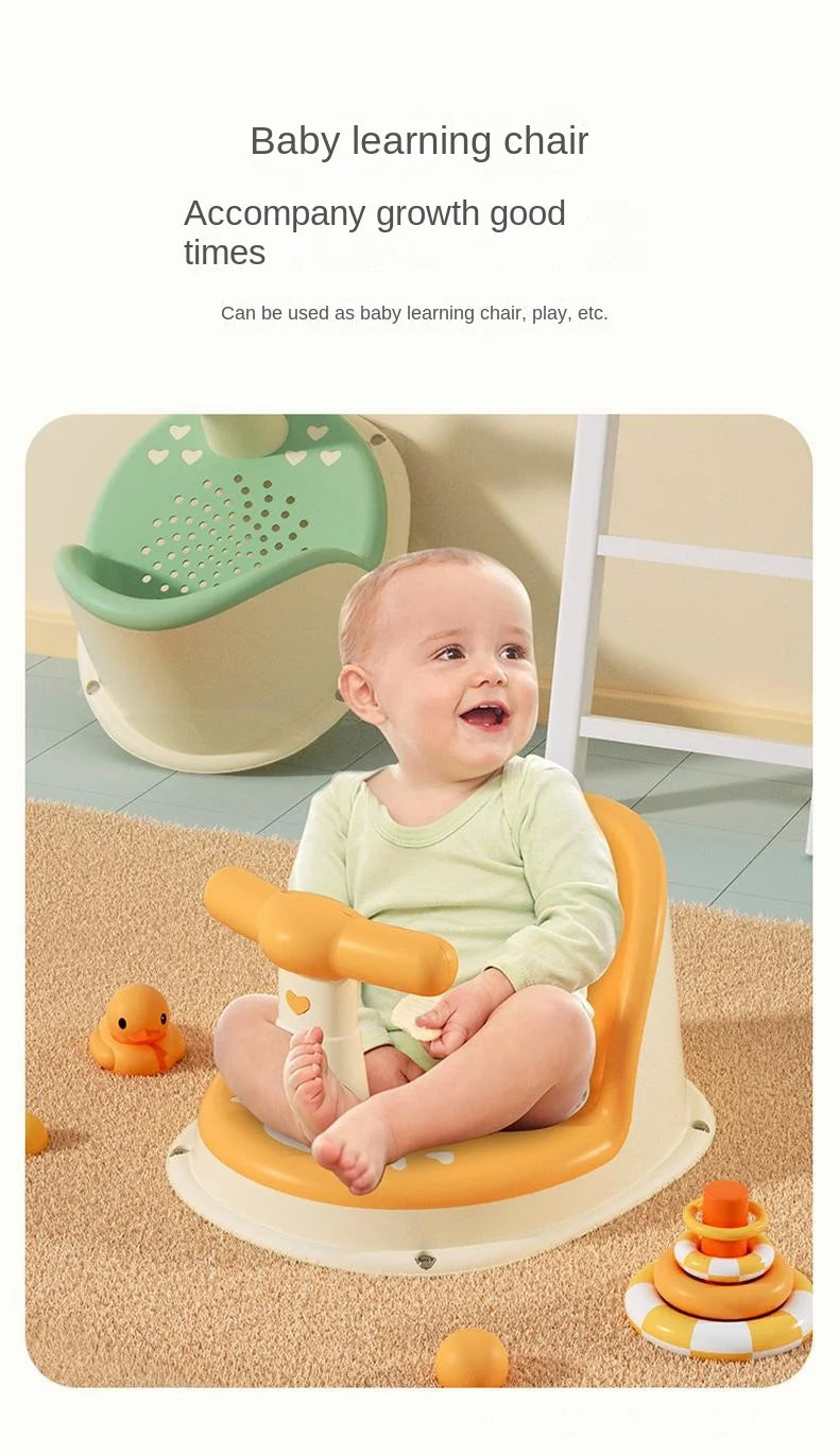 🚿 Siège de Douche Portable pour Enfant – Support de Bain pour Nouveau-nés et Jeunes Enfants™ - Planète bébé
