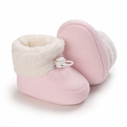 🧣❄️ Bottillons d’Hiver Bébé – Coton Chaud &amp; Semelle Antidérapante – Premiers Pas – 0 à 18 Mois™