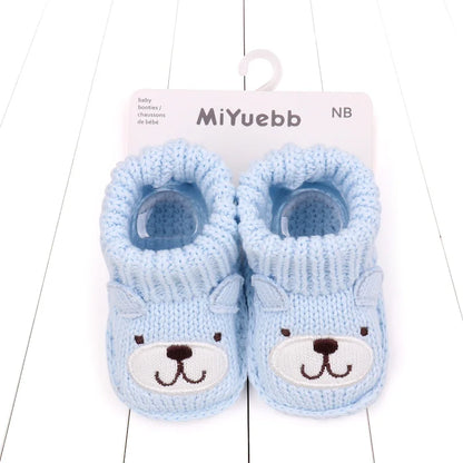 🧦🐾 Chaussettes Bébé Antidérapantes – Motif Animal – Coton Doux et Respirant™ - Planète bébé