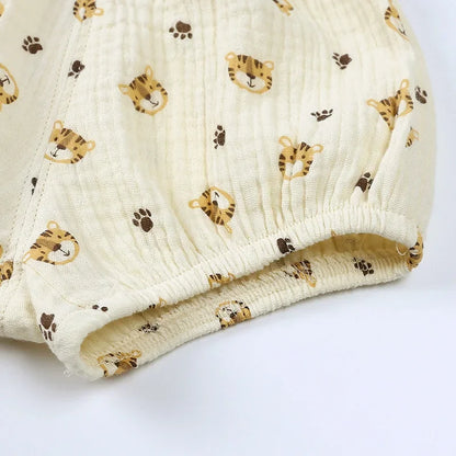 Shorts Été Bébé et Tout-Petit en Coton – Pantalon Respirant Cartoon 3M-6T™