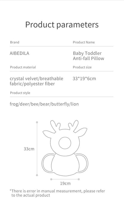 AIBEDILA Baby Head Protection Headrest Cushions for Babies Newborn Baby Care Things Gadgets Bedding Kids Security Pillows AB268™ - Planète bébé