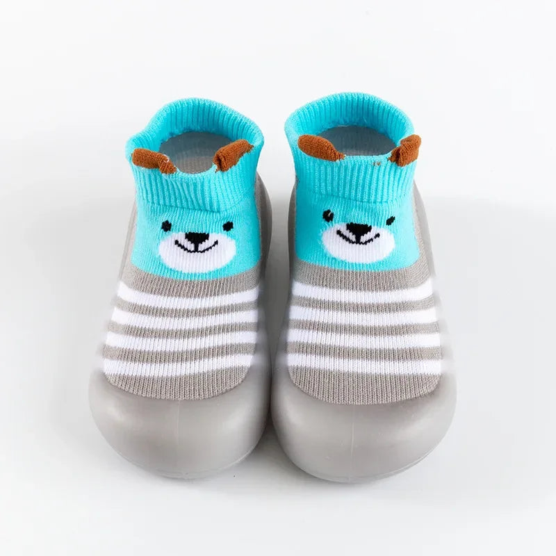 Chaussures Premiers Pas Bébé Canard Jaune