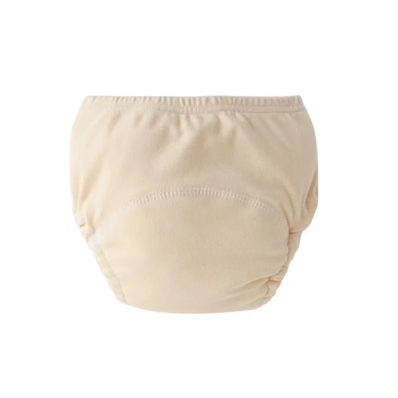 4PCS Pure Plain Solid Color Soft Baby Boys Girls Toddler Training Pants Toilet Pee Potty Learning Underwear Cotton Diaper™ - Planète bébé