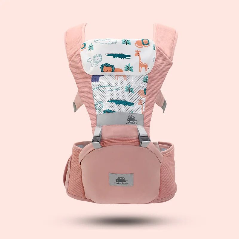 🧡 Porte-bébé Ergonomique avec Siège – 0 à 48 Mois | Multi-positions &amp; Grand Confort™ - Planète bébé