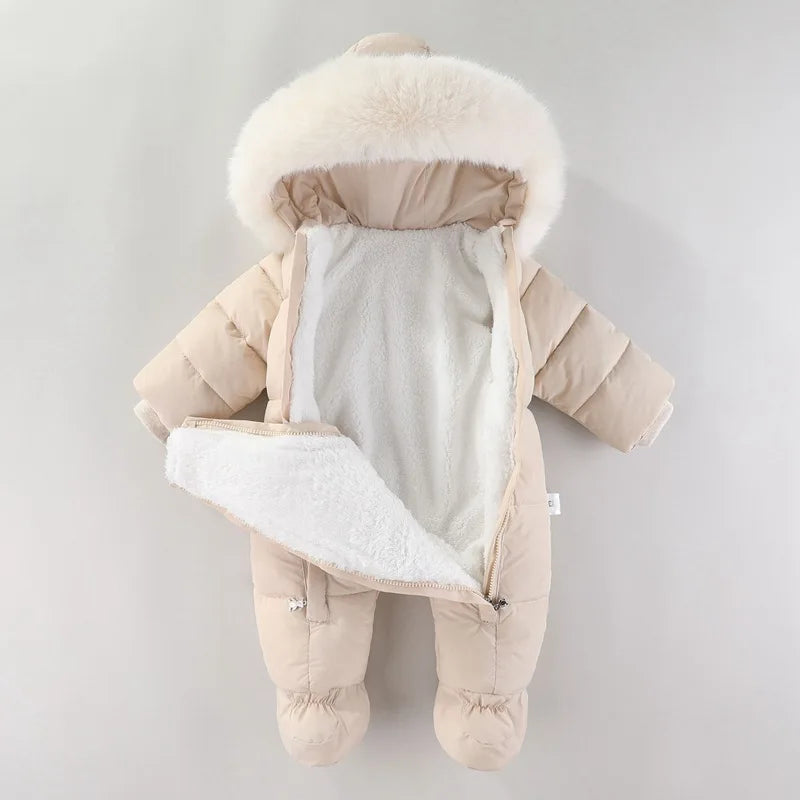 Combinaison Hiver Chaude avec Gants pour Bébé™