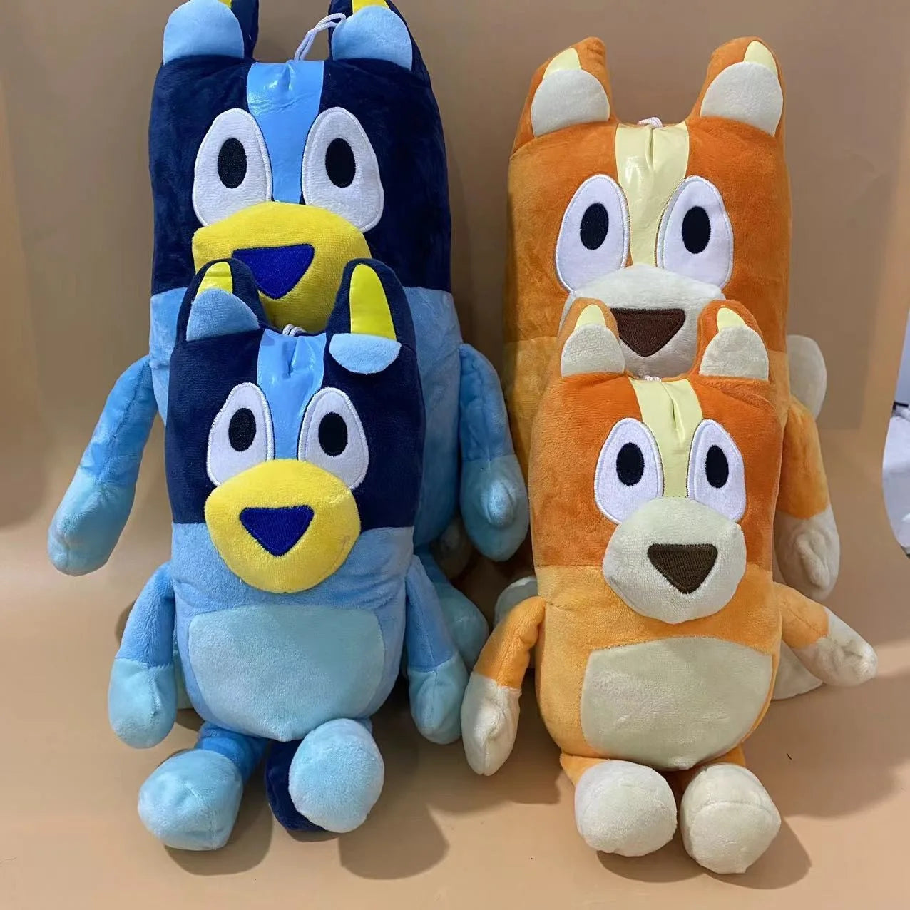 Peluche Bluey et Bingo