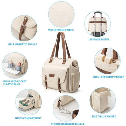 Sac à dos maternité léger grand format - Planète bébé