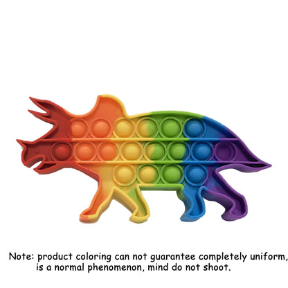 Fidget en Silicone Arc-en-Ciel