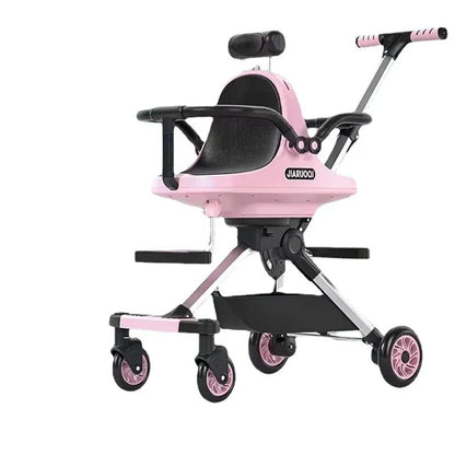 Poussette Double Haute Vue – Twin Stroller Pliable - Planète bébé