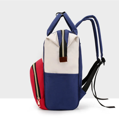 🎒👶 Sac à Langer Maman en Toile – Grande Capacité &amp; Isolation Thermique – Sac à Dos de Voyage Multifonctionnel™ - Planète bébé