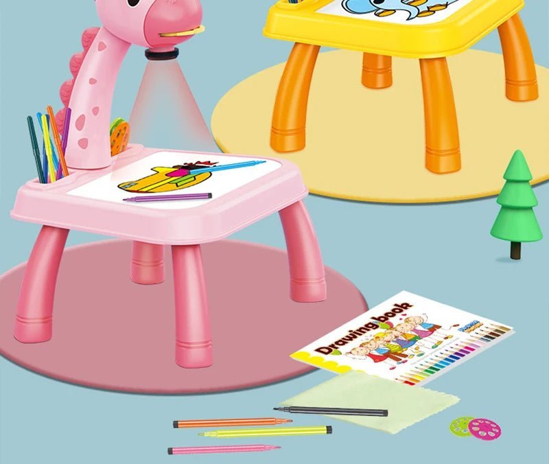 Table de dessin projecteur LED enfant - Planète bébé