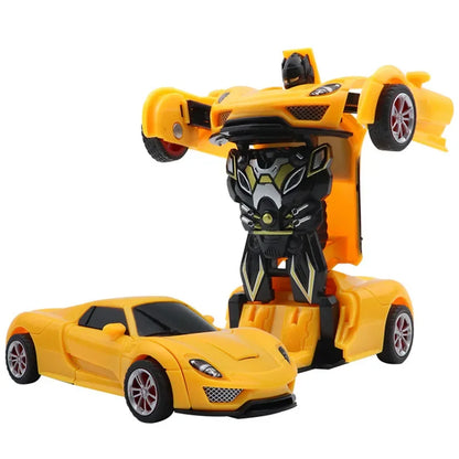 Voiture Robot Transformable à Inertie®