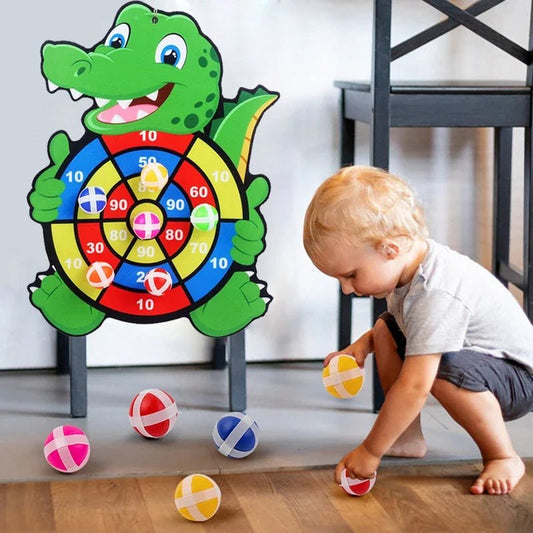 🎯 Jeu de Fléchettes Éducatif avec Balles Collantes – Pour Enfants de 3 à 7 Ans™ - Planète bébé