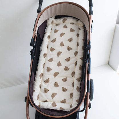 🍼 Coussin de Siège pour Poussette – Matelas Doux et Confortable – Accessoire Universel pour Bébé™ - Planète bébé