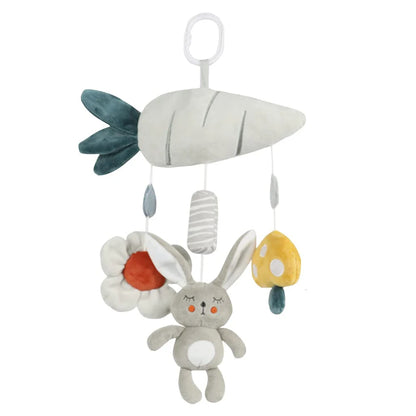 🚗🧸 Jouet de Voiture pour Bébé – Miroir, Grelot, Bruit de Papier &amp; Poignée Squeaky – Jouet d’Éveil pour Siège Auto ou Poussette™