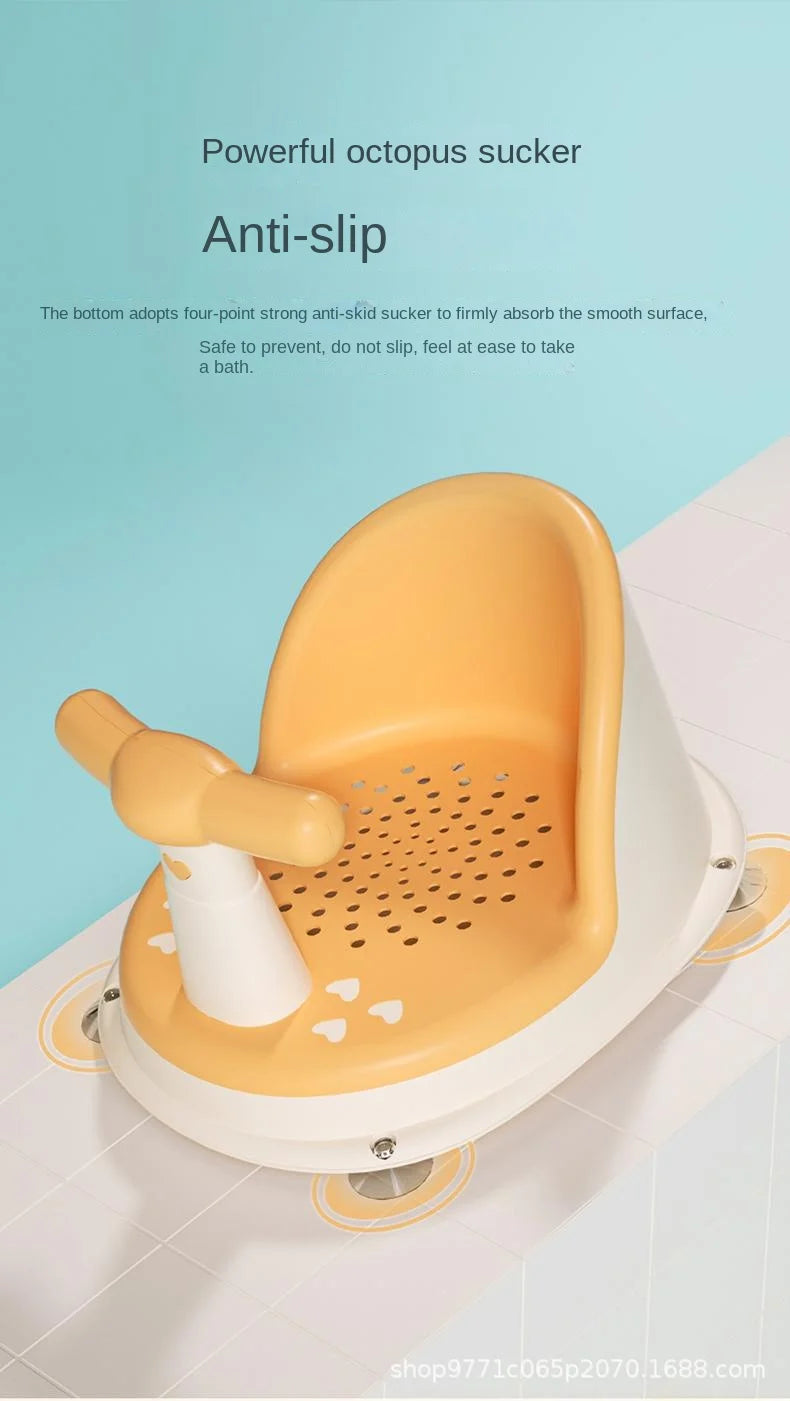 🚿 Siège de Douche Portable pour Enfant – Support de Bain pour Nouveau-nés et Jeunes Enfants™ - Planète bébé