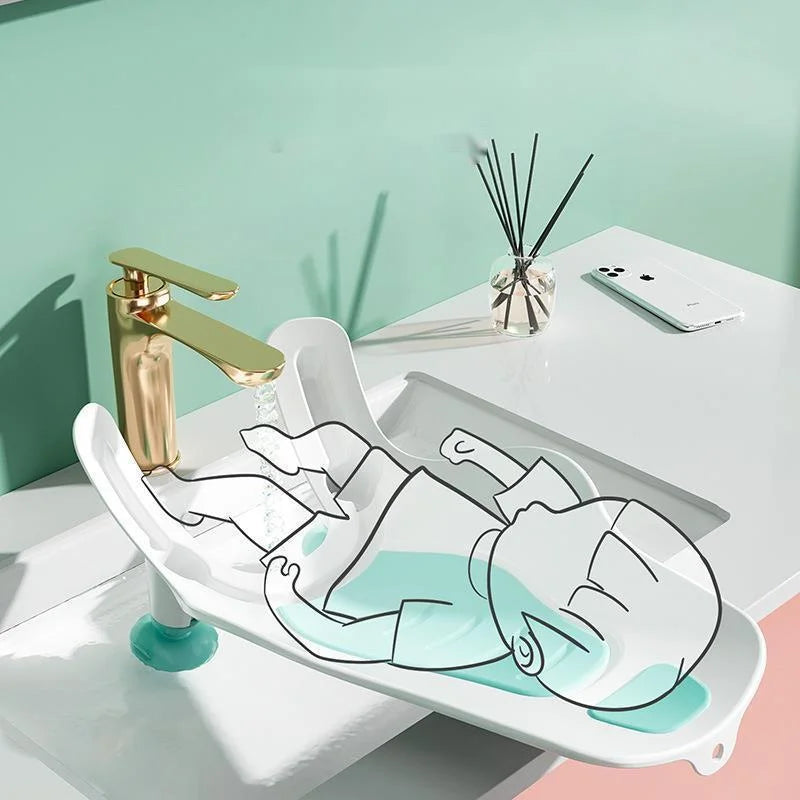 New Infant Baby Washing Ass Artifact Portable Baby Washing Fart Basin Newborns Washing PP Tub Supplies Baby Bathtub Baby Care™ - Planète bébé