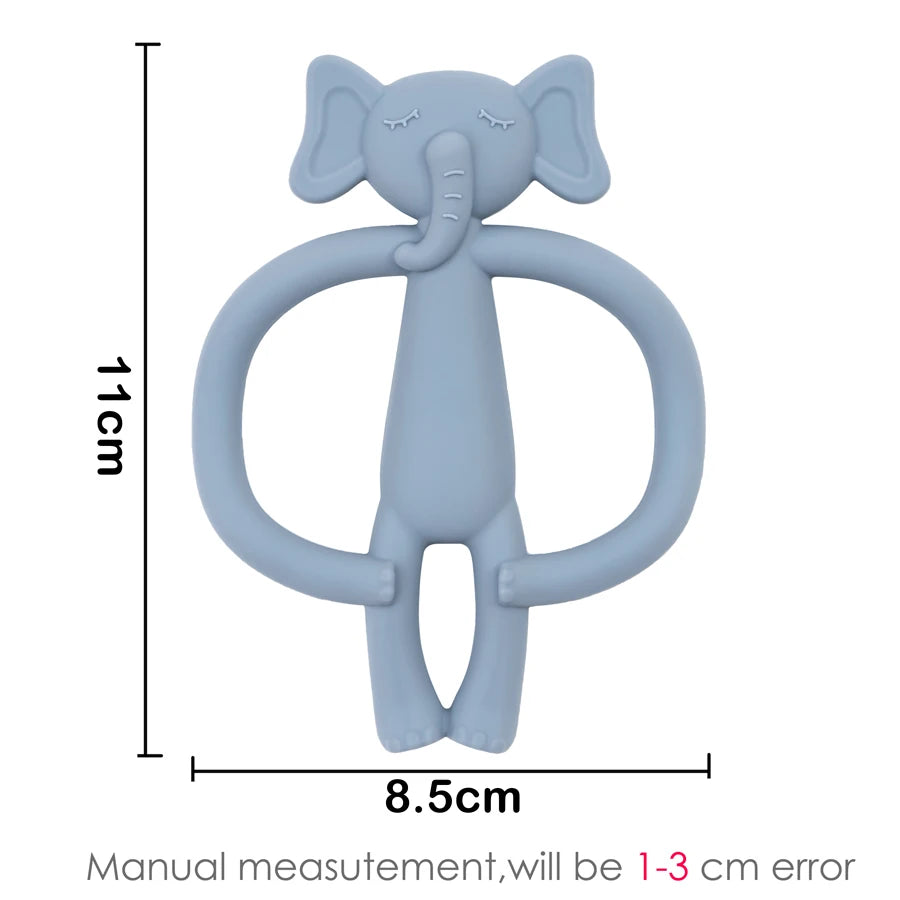 🦷🎁 Anneau de Dentition en Silicone – Cadeau Bébé – Jouet à Mâcher Durable et Sûr pour Nouveau-né™ - Planète bébé