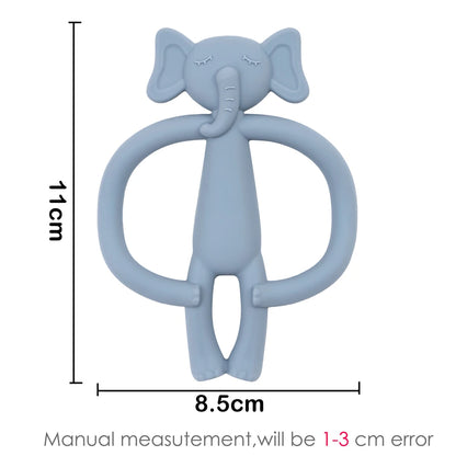 🦷🎁 Anneau de Dentition en Silicone – Cadeau Bébé – Jouet à Mâcher Durable et Sûr pour Nouveau-né™ - Planète bébé