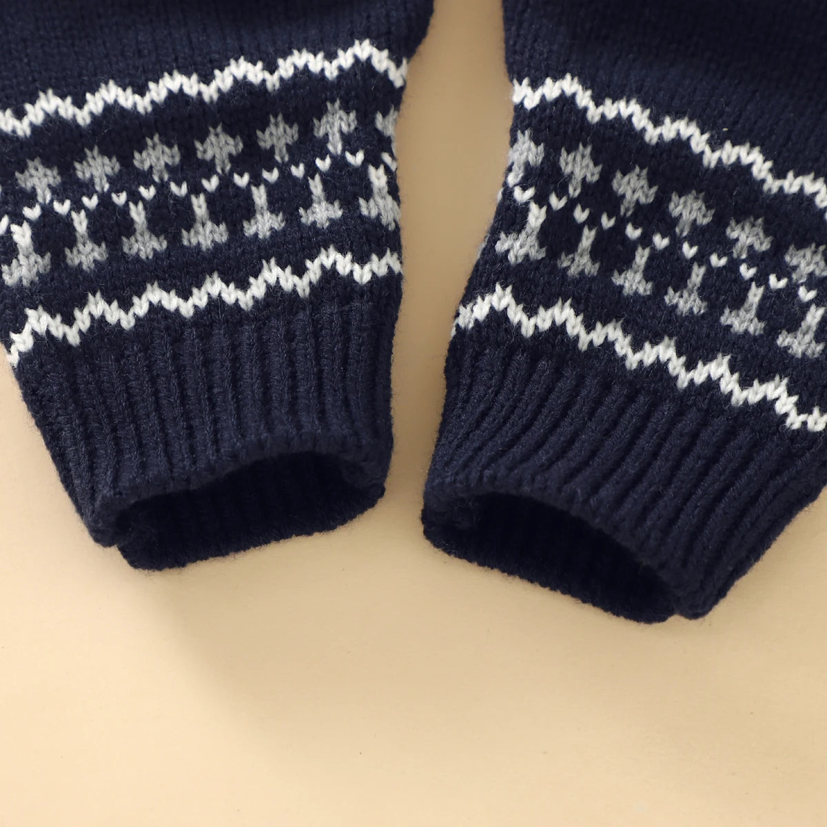 Combinaison Bébé Tricotée avec Bonnet – Body Hiver Automne