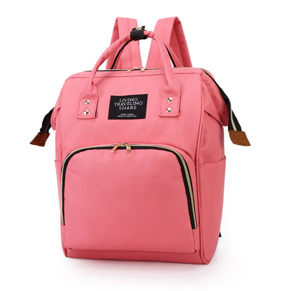 🎒👶 Sac à Langer Maman en Toile – Grande Capacité &amp; Isolation Thermique – Sac à Dos de Voyage Multifonctionnel™