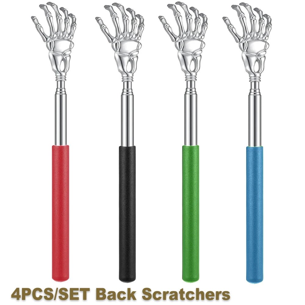 🖐️ Grattoir de Dos Télescopique – Portable &amp; Extensible – Acier Inoxydable™ - Planète bébé