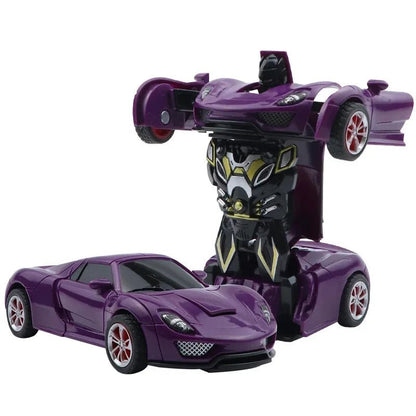 Voiture Robot Transformable à Inertie® - Planète bébé