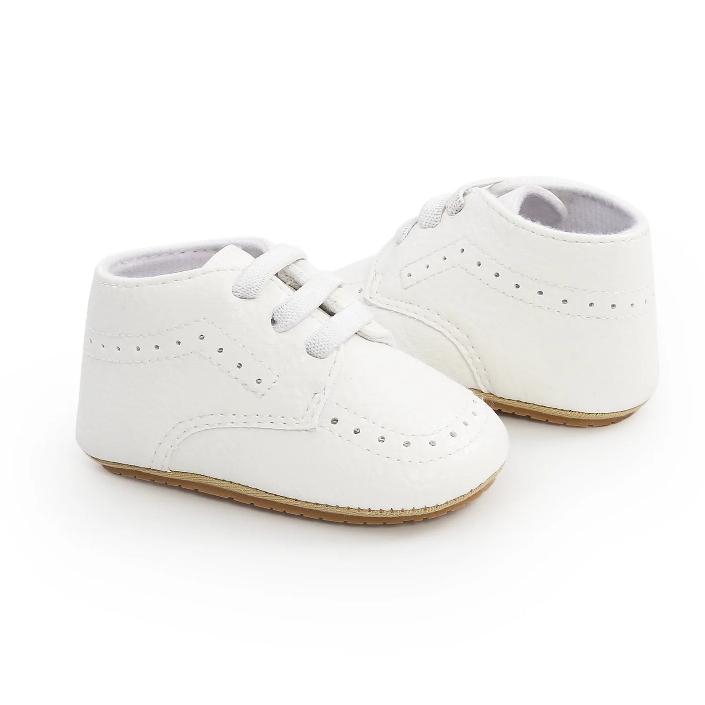 🍼 Chaussures Bébé en Cuir Rétro – Semelle Antidérapante – Meckior™ - Planète bébé