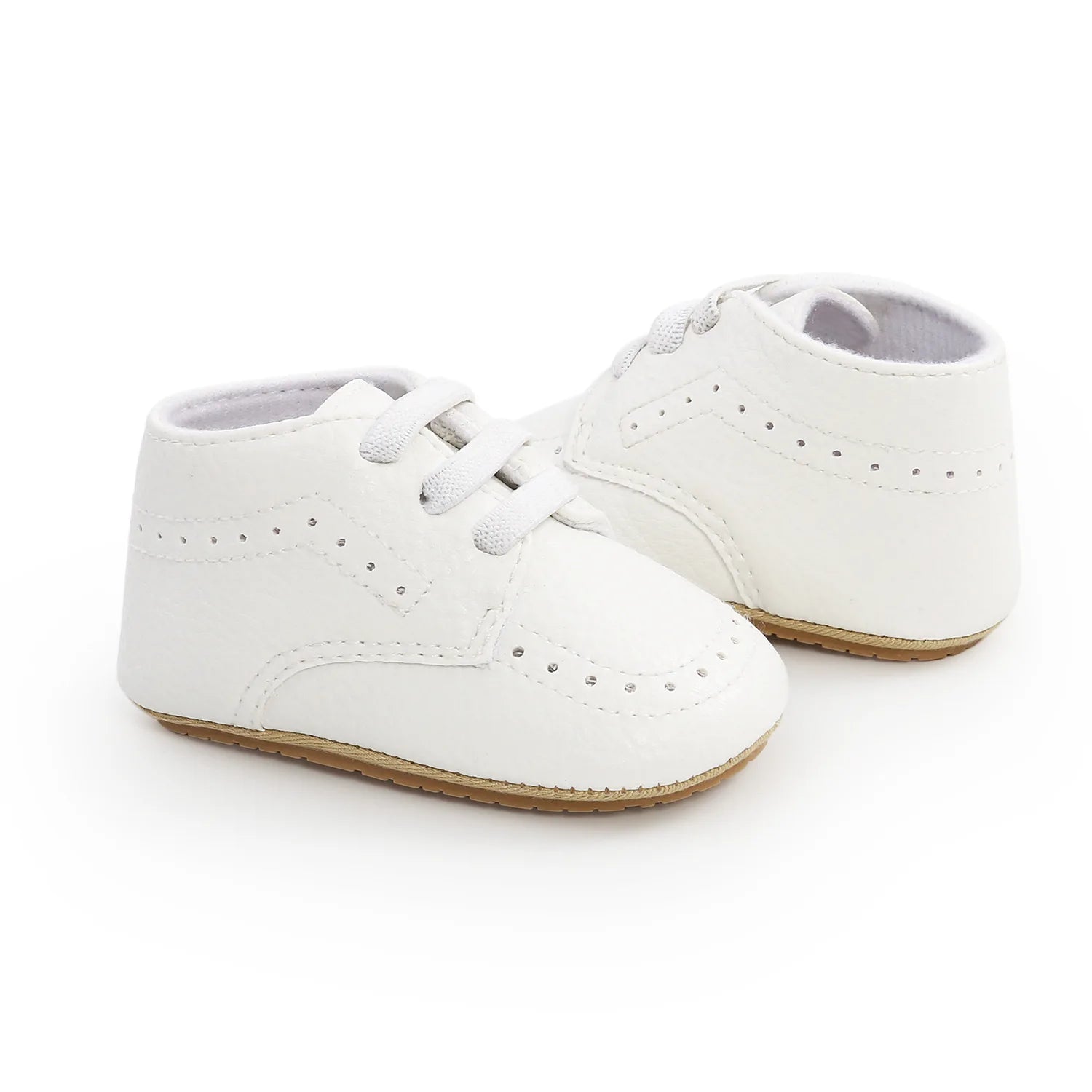 🍼 Chaussures Bébé en Cuir Rétro – Semelle Antidérapante – Meckior™ - Planète bébé