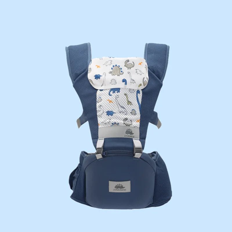 🧡 Porte-bébé Ergonomique avec Siège – 0 à 48 Mois | Multi-positions &amp; Grand Confort™ - Planète bébé
