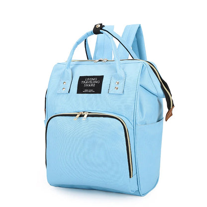 🎒👶 Sac à Langer Maman en Toile – Grande Capacité &amp; Isolation Thermique – Sac à Dos de Voyage Multifonctionnel™