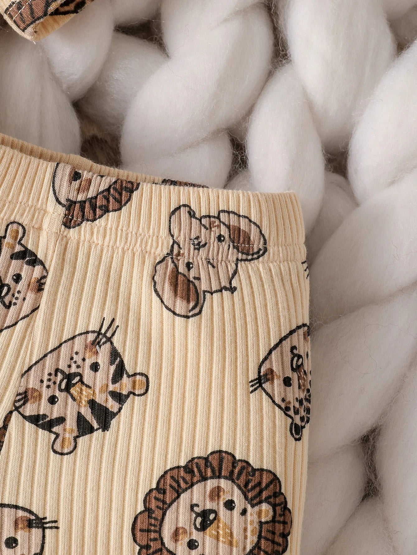 👶🍂 Ensemble Bébé Garçon 2 Pièces + Bonnet – Manches Longues – Automne | Confort Coton Doux™ - Planète bébé