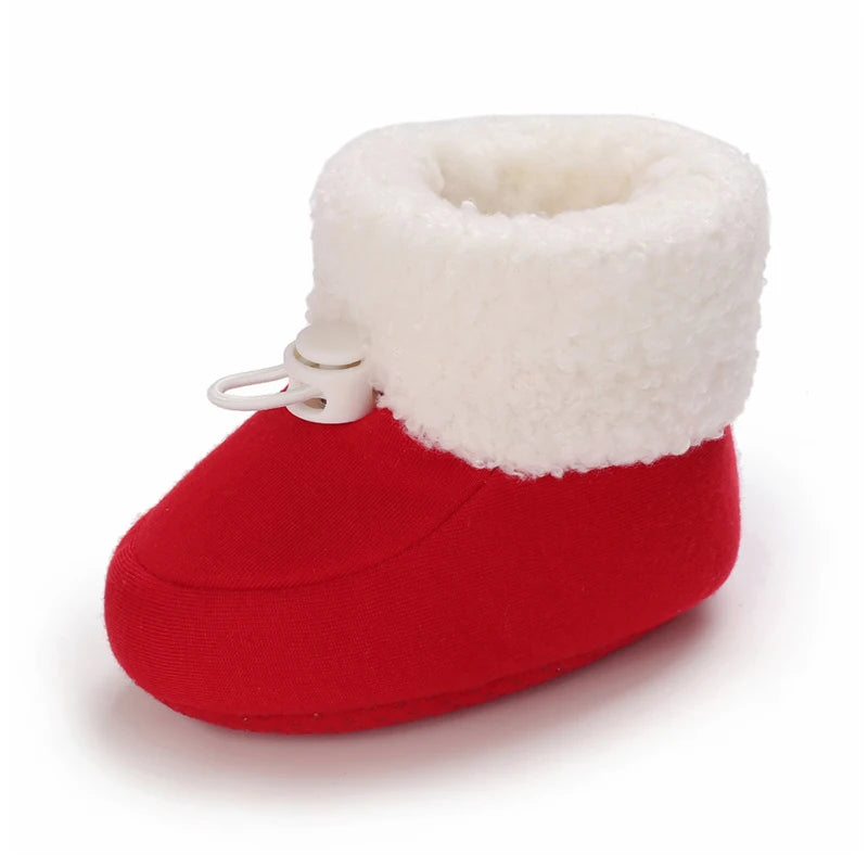 🧣❄️ Bottillons d’Hiver Bébé – Coton Chaud &amp; Semelle Antidérapante – Premiers Pas – 0 à 18 Mois™