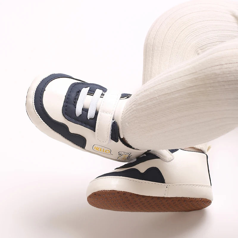 Chaussures Bébé Souples à Motifs Animaux – Semelle Antidérapante™