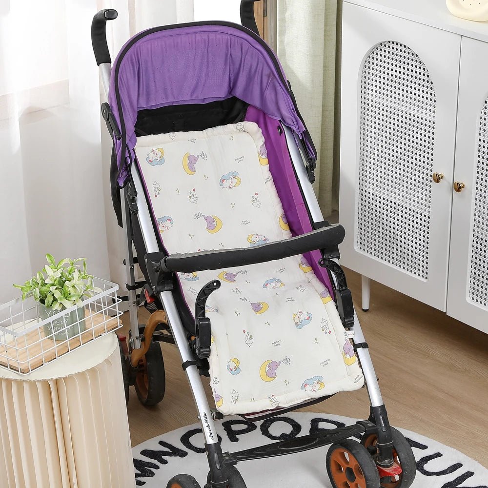 🍼 Coussin de Siège pour Poussette – Matelas Doux et Confortable – Accessoire Universel pour Bébé™ - Planète bébé