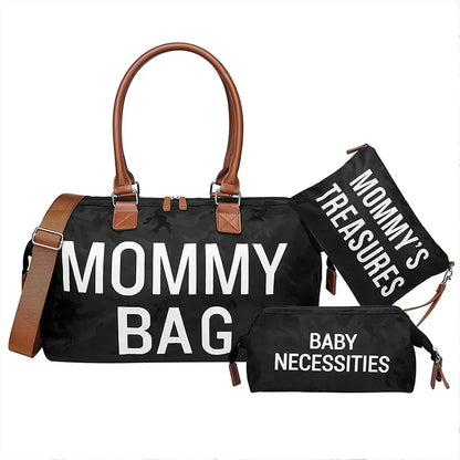 🎀 Mama Tote Bag – Grand Sac à Langer Maternité Style Hobo™
